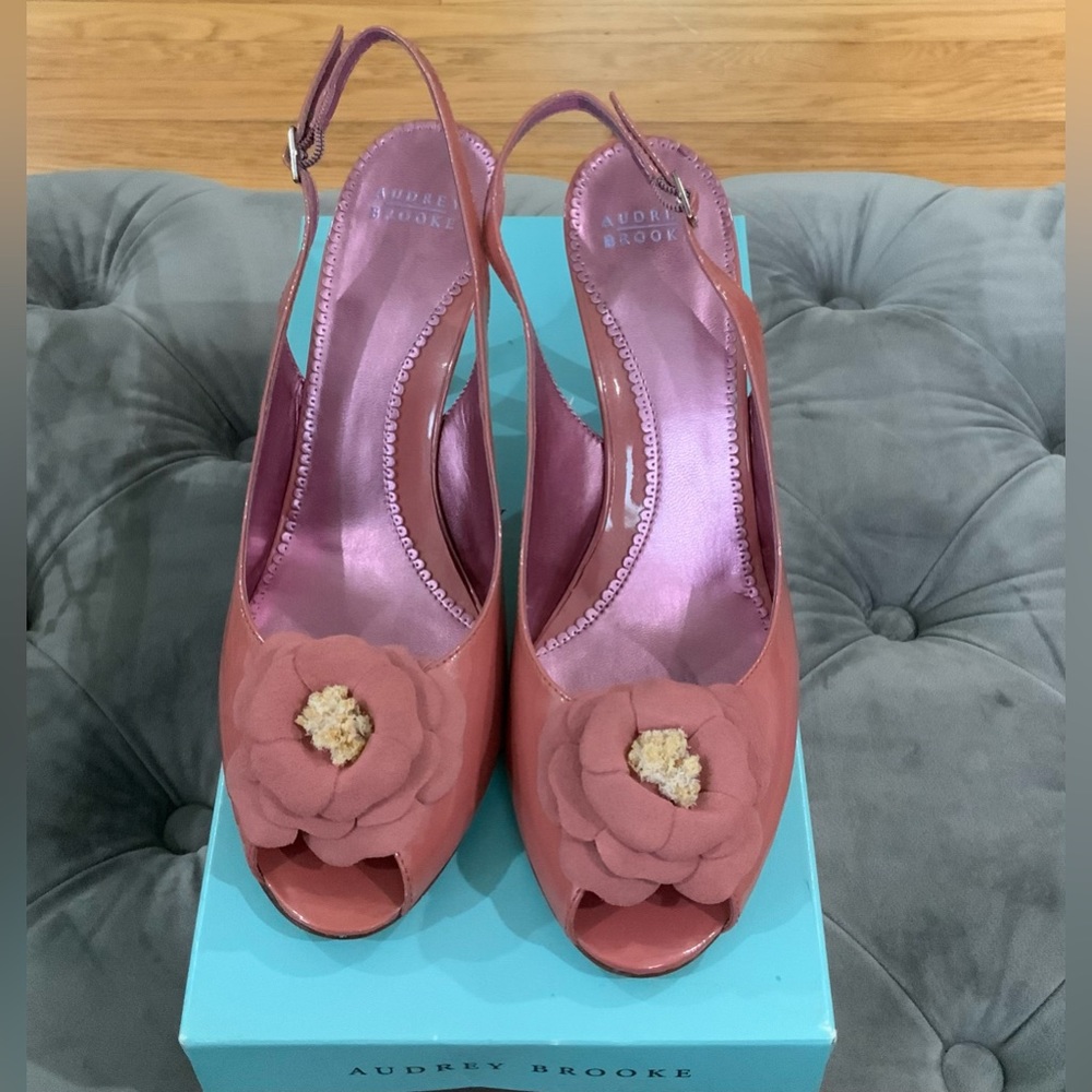 Audrey Brooke Sling Back Heels